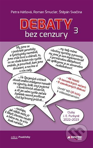 Debaty bez cenzury 3 - Štěpán Svačina, Roman Šmucler, Petra Hátlová