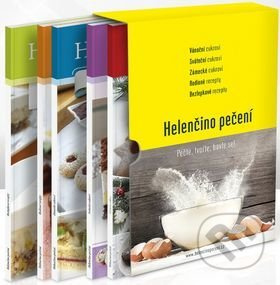 Helenčino pečení - Dárkový box 5 kuchařek - Helena Vybíralová
