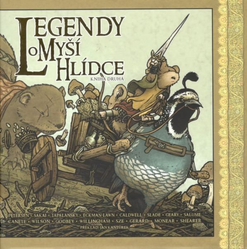 Legendy o Myší hlídce: Kniha druhá - David Petersen, kolektiv autorů