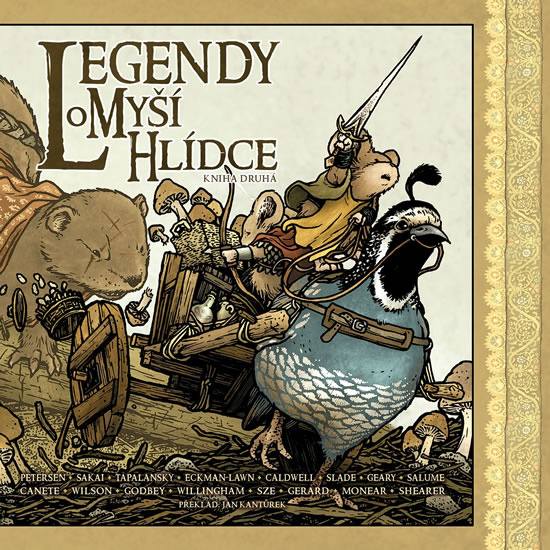 Legendy o Myší hlídce: Kniha druhá - David Petersen, kolektiv autorů