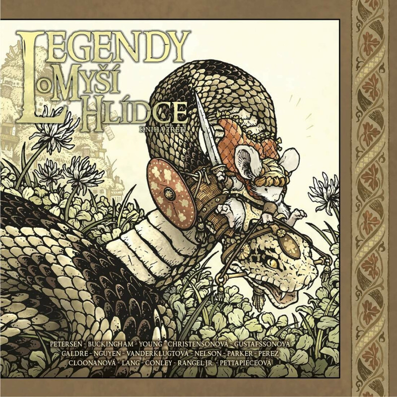 Legendy o Myší hlídce: Kniha třetí - David Petersen, kolektiv autorů