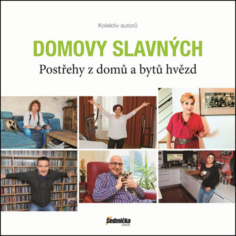 Domovy slavných (Postřehy z domů a bytů hvězd) - Kolektiv autorů - kniha z kategorie Dům, byt a zahrada