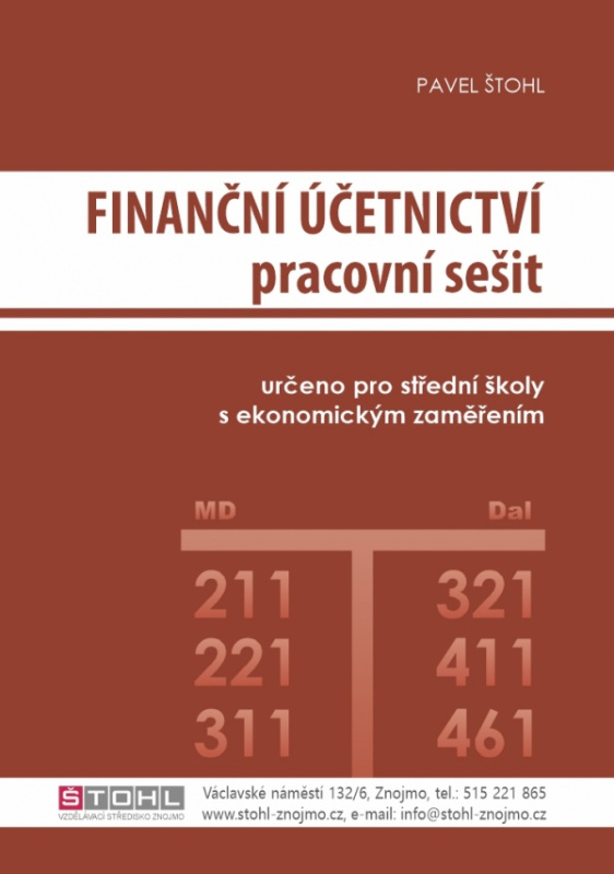 Finanční účetnictví - pracovní sešit Štohl