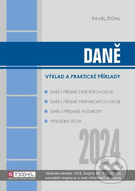 Daně 2024 - praktický průvodce daněmi Štohl