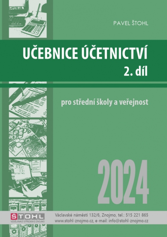Učebnice Účetnictví 2024 - 2. díl Štohl