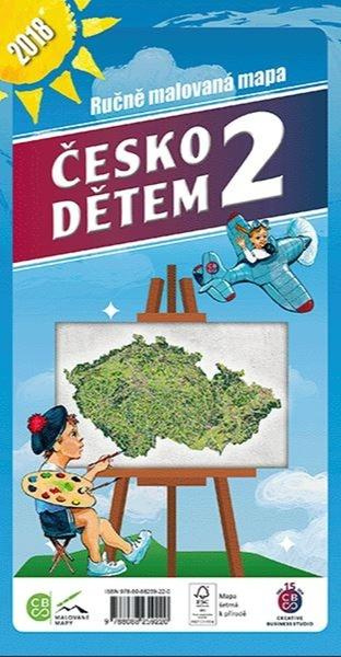 Česko dětem 2 (Ručně malovaná mapa)