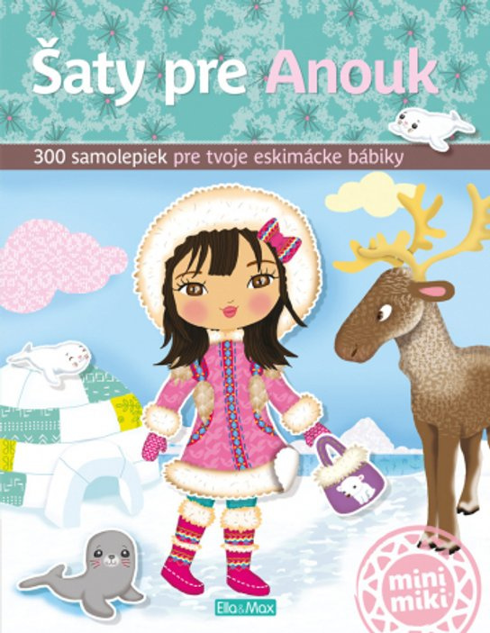 Baagl Šaty pre ANOUK – Kniha samolepiek