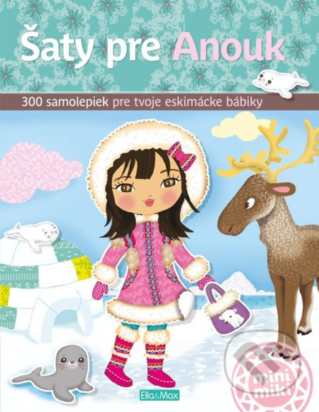 Baagl Šaty pre ANOUK – Kniha samolepiek
