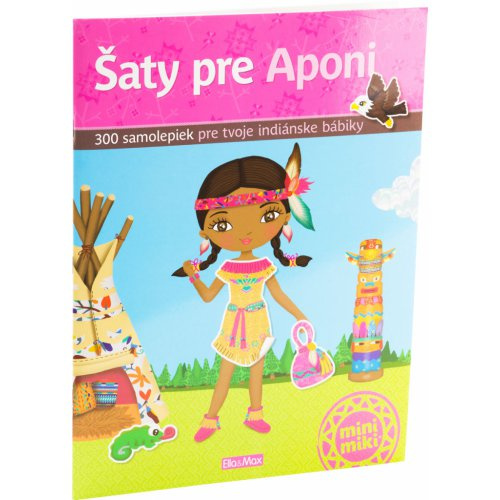 Baagl Šaty pre APONI – Kniha samolepiek