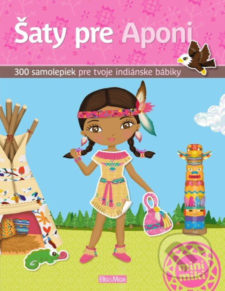 Baagl Šaty pre APONI – Kniha samolepiek