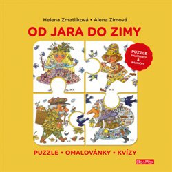 Od jara do zimy – Puzzle, básničky, omalovánky, kvízy