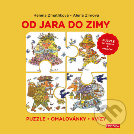 Od jara do zimy – Puzzle, básničky, omalovánky, kvízy