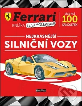 FERRARI, silniční vozy – Kniha samolepek Presco Group