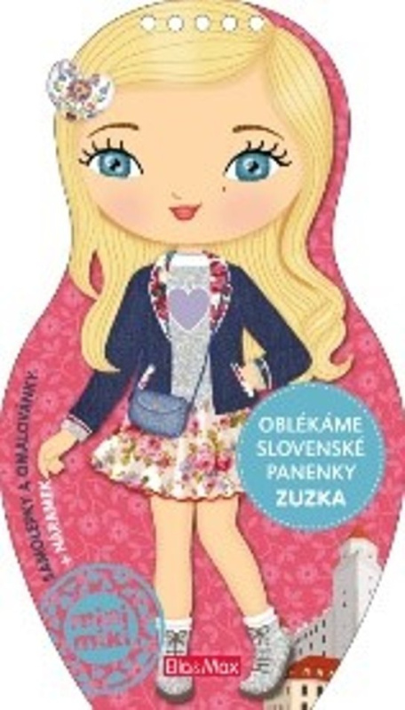 Omalovánky oblékáme slovenské panenky