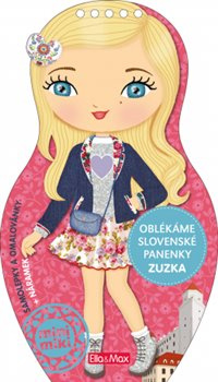 Omalovánky oblékáme slovenské panenky