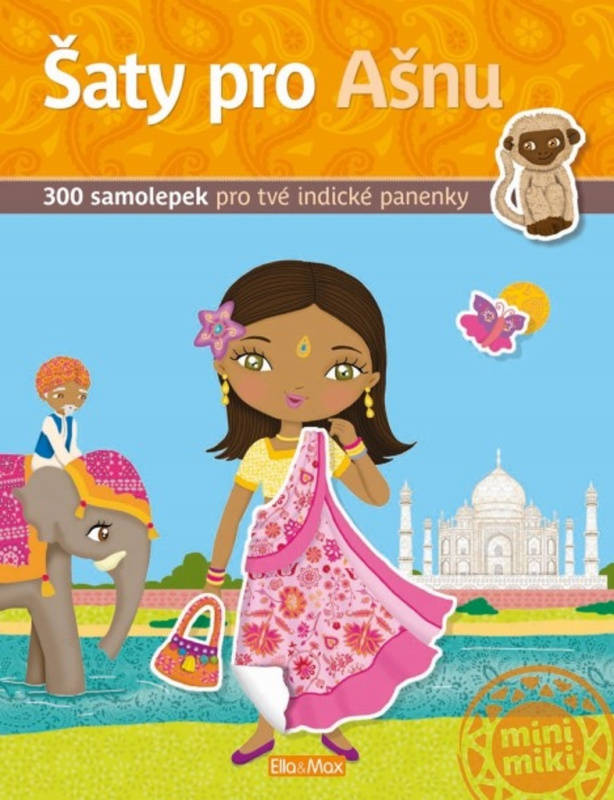 Šaty pro AŠNU – Kniha samolepek