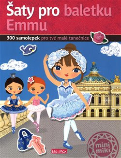 Šaty pro baletku Emmu - kniha samolepek