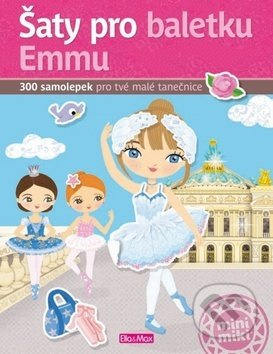 Šaty pro baletku Emmu - kniha samolepek