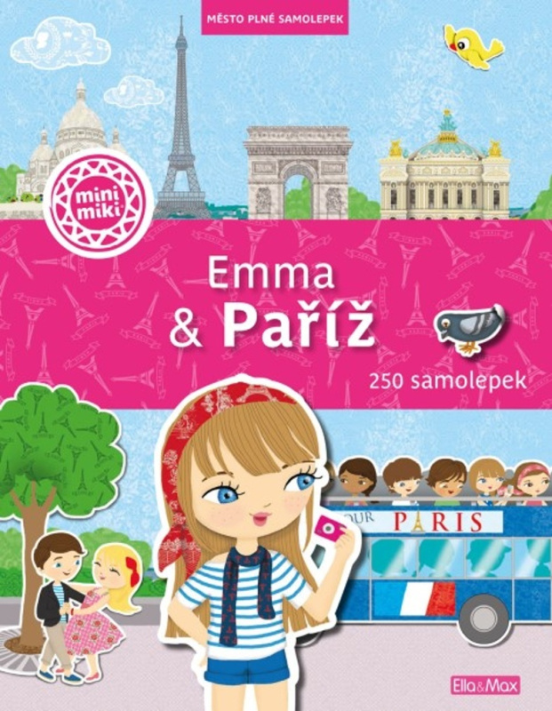 EMMA & PAŘÍŽ – Město plné samolepek
