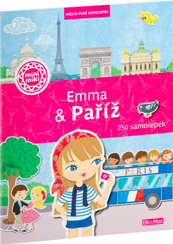 EMMA & PAŘÍŽ – Město plné samolepek