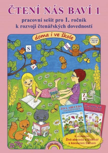 Čtení nás baví 1 - doma i ve škole (čtenářské dovednosti) 11-70 Nakladatelství Nová škola Brno