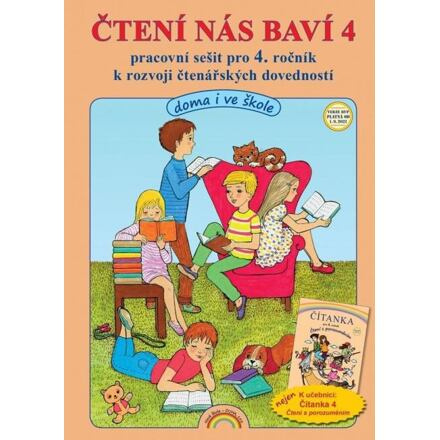 Čtení nás baví 4  ( 44-70) Nakladatelství Nová škola Brno