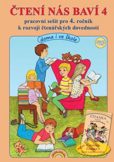 Čtení nás baví 4  ( 44-70) Nakladatelství Nová škola Brno