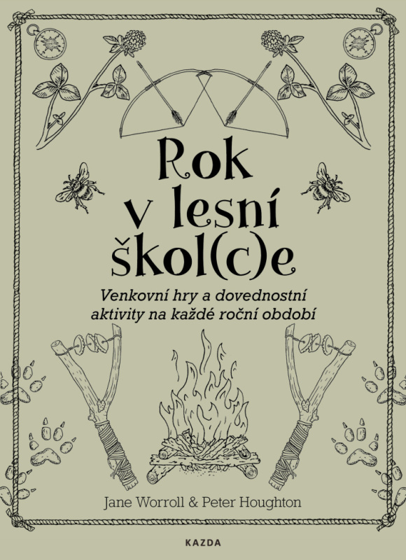 Rok v lesní škol(c)e - Jane Worroll, Peter Houghton