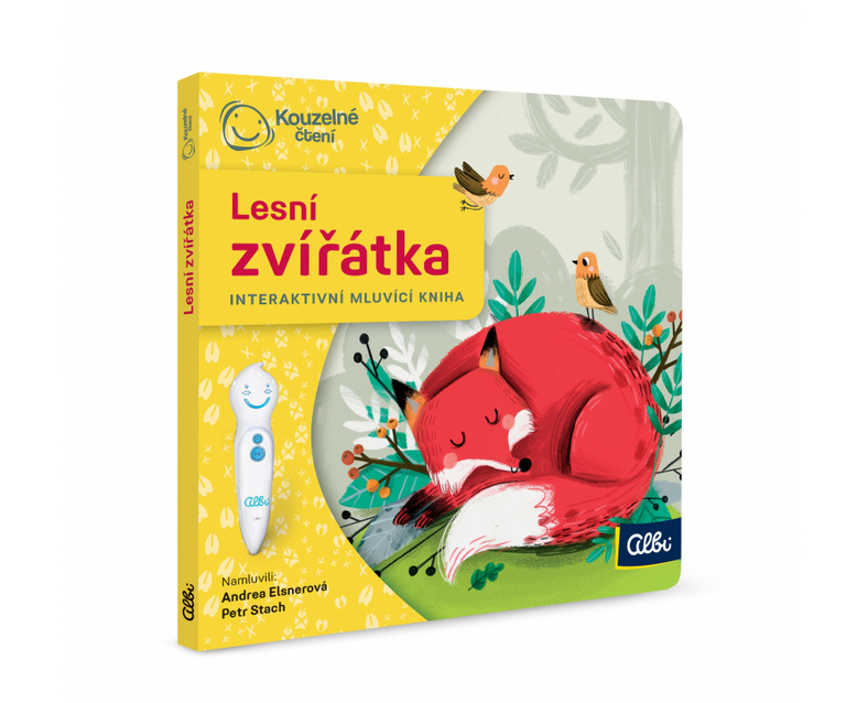 Kouzelné čtení - minikniha Lesní zvířátka
