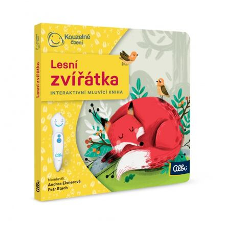 Kouzelné čtení - minikniha Lesní zvířátka