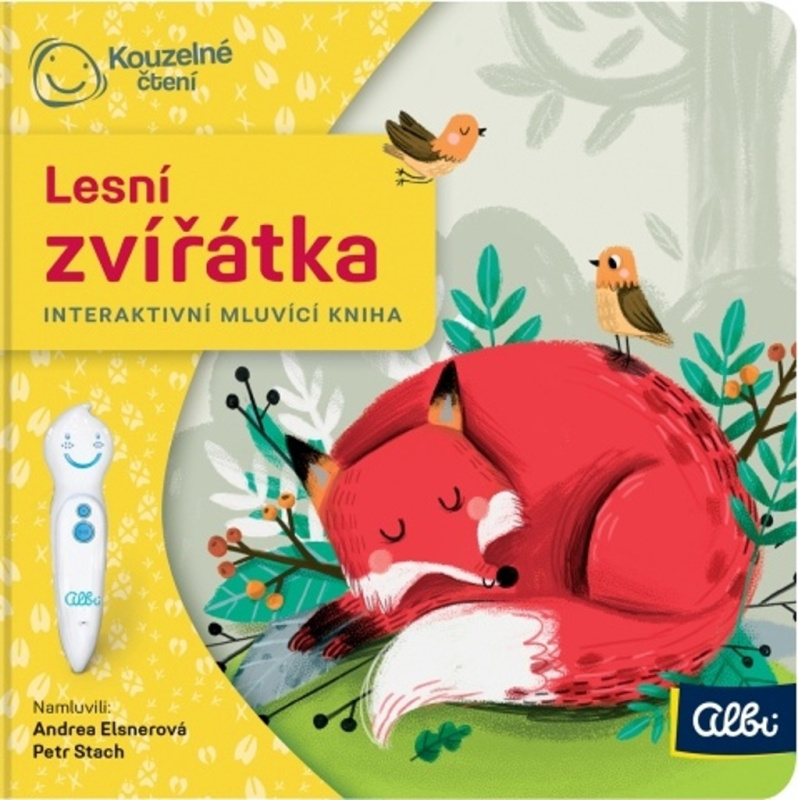 Kouzelné čtení - minikniha Lesní zvířátka