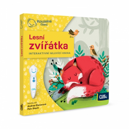 Kouzelné čtení - minikniha Lesní zvířátka