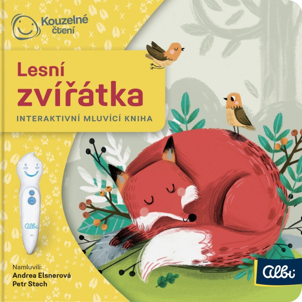 Kouzelné čtení - minikniha Lesní zvířátka