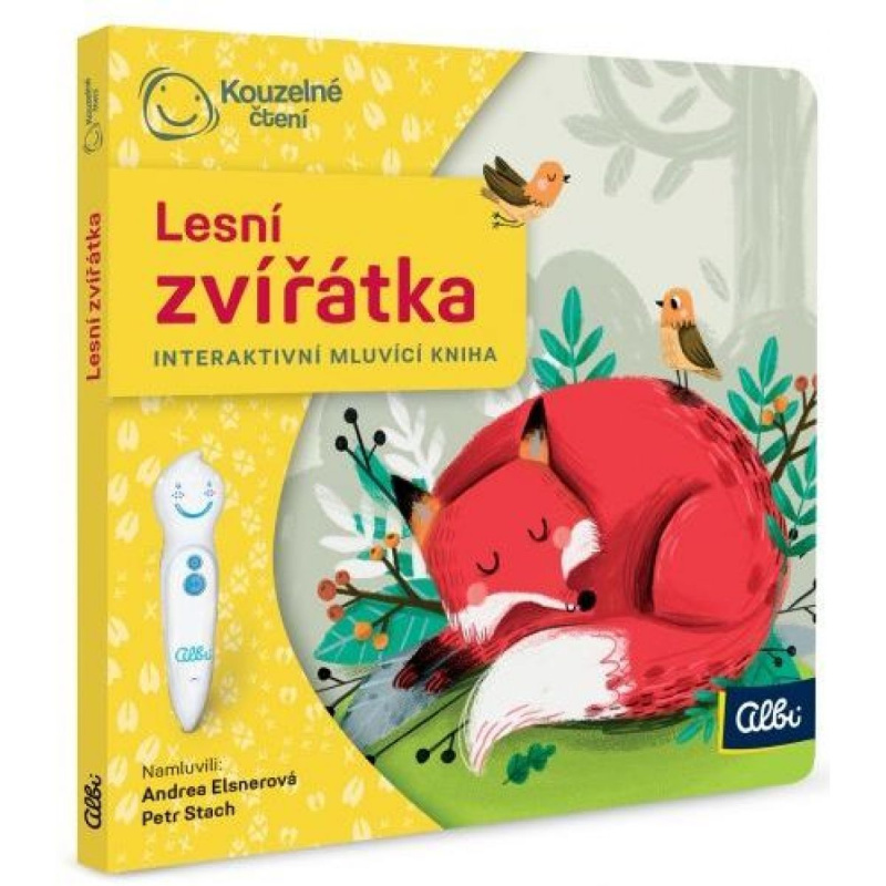 Kouzelné čtení - minikniha Lesní zvířátka