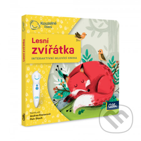 Kouzelné čtení - minikniha Lesní zvířátka