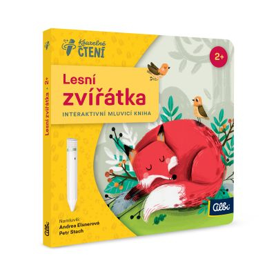 Kouzelné čtení - minikniha Lesní zvířátka