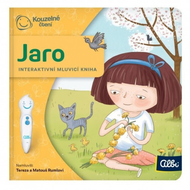 Kouzelné čtení - minikniha Jaro - Lucie Krystlíková