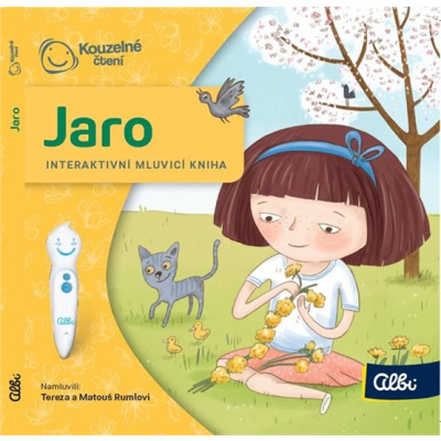 Kouzelné čtení - minikniha Jaro - Lucie Krystlíková