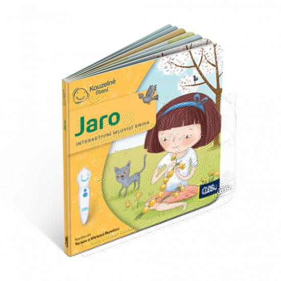Kouzelné čtení - minikniha Jaro - Lucie Krystlíková