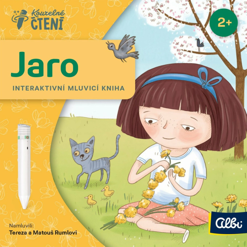 Kouzelné čtení - minikniha Jaro - Lucie Krystlíková