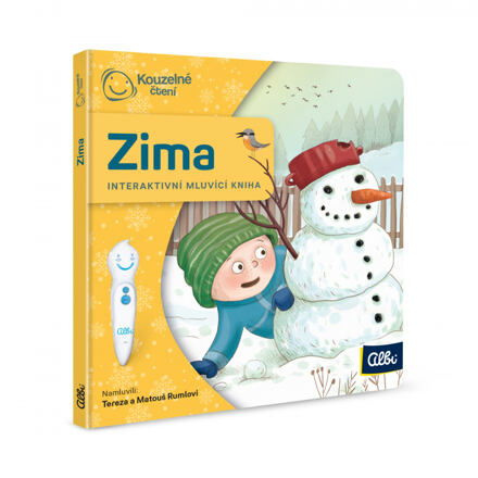 Kouzelné čtení - minikniha Zima
