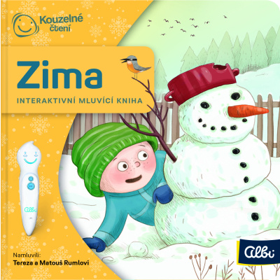 Kouzelné čtení - minikniha Zima