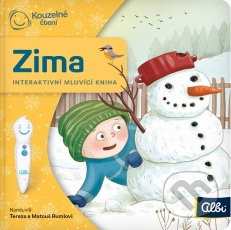 Kouzelné čtení - minikniha Zima