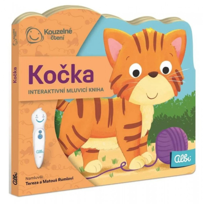 Kouzelné čtení - minikniha Kočka