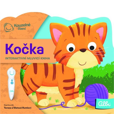 Kouzelné čtení - minikniha Kočka