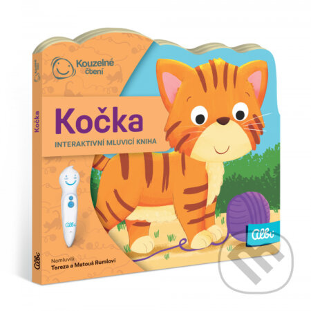 Kouzelné čtení - minikniha Kočka