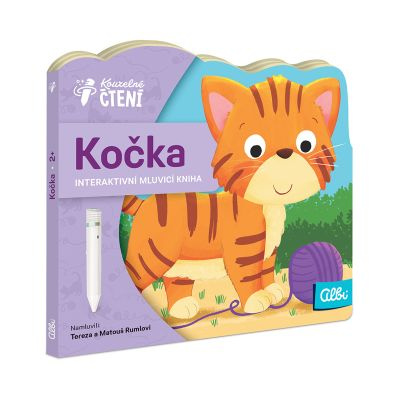 Kouzelné čtení - minikniha Kočka