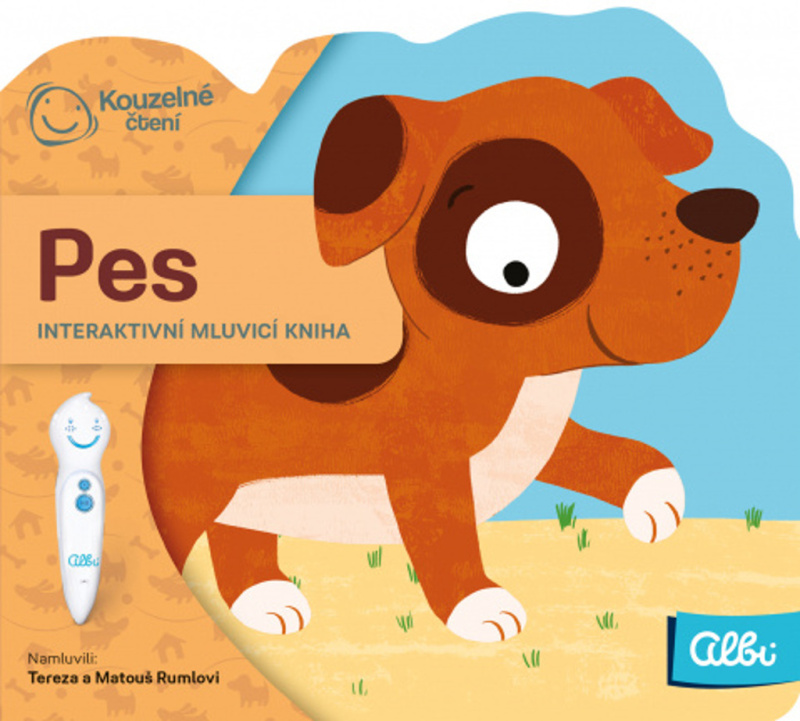 Kouzelné čtení - minikniha Pes