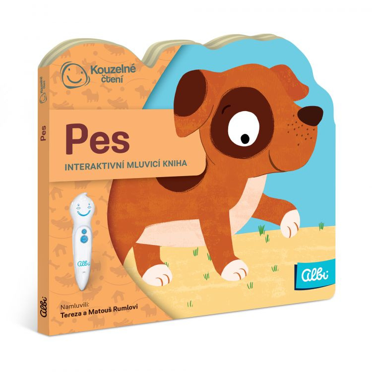 Kouzelné čtení - minikniha Pes