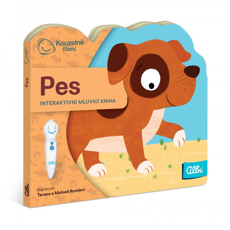 Kouzelné čtení - minikniha Pes